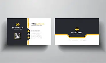 Business card mockup.