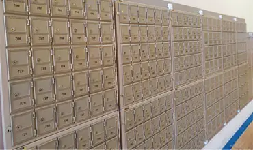 Mail Boxes N More mailboxes for rent.